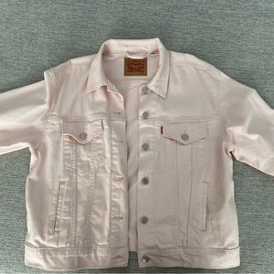 Light Pink Levi's Jacket. Size: XL